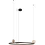 Lampa wisząca 1x58 W czarna P0702 MaxLight Solaris zdj.1