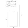Lampa magnetyczna 1x10 W czarny S0021 MaxLight Rayo zdj.2