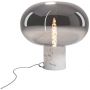 Lampa stołowa 1x7 W biała-przydymiona T0055 MaxLight Moonstone zdj.1