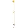 Kinkiet 1x8 W złoty W0449 MaxLight Bingo zdj.1