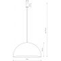 Lampa wisząca 4x12 W miedź 10297 Nowodvorski Lighting Hemisphere zdj.2