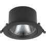 Lampa do zabudowy 1x15 W czarna 10557 Nowodvorski Lighting Egina zdj.1