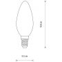 Żarówka LED 1x6 W 3000 K e14 10589 Nowodvorski Lighting Bulb LED zdj.2