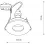 Lampa podsufitowa 1x15 W mosiądz 10711 Nowodvorski Lighting Acre zdj.2