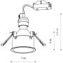 Lampa podsufitowa 3x10 W biała 10793 Nowodvorski Lighting Cup zdj.2