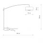 Lampa stojąca 1x25 W beżowa 11685 Nowodvorski Lighting Poise zdj.2