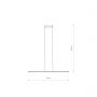Lampa wisząca 1x27 W biała 11584 Nowodvorski Lighting Bar Led zdj.2
