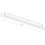 Lampa do szynoprzewodów 1x15 W biały 11630 Nowodvorski Lighting LVM zdj.2
