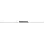 Lampa podsufitowa 1x25 W biała-czarna 11887 Nowodvorski Lighting Giavellotto zdj.4