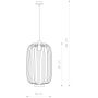 Lampa wisząca 1x35 W czarny 6844 Nowodvorski Lighting Cage zdj.2