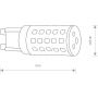 Żarówka LED 1x4 W 3000 K g9 7503 Nowodvorski Lighting zdj.2