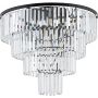 Plafon x25 W czarny-przezroczysty 7630 Nowodvorski Lighting Cristal zdj.1