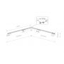 Lampa podsufitowa x10 W biała 7695 Nowodvorski Lighting Mono Corner zdj.2