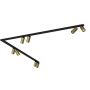 Lampa podsufitowa x10 W czarna-mosiądz 7755 Nowodvorski Lighting Mono zdj.1