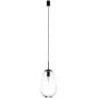 Lampa wisząca 1x25 W czarna-przezroczysta 7798 Nowodvorski Lighting Pear zdj.1