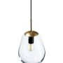 Lampa wisząca 1x25 W czarna-mosiądz-przezroczysta 7800 Nowodvorski Lighting Pear zdj.3