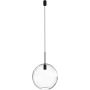 Lampa wisząca 1x25 W czarna-przezroczysta 7846 Nowodvorski Lighting Sphere zdj.1