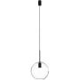 Lampa wisząca 1x25 W czarna-przezroczysta 7850 Nowodvorski Lighting Sphere zdj.1