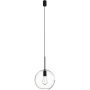 Lampa wisząca 1x25 W czarna-przezroczysta 7850 Nowodvorski Lighting Sphere zdj.3