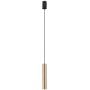 Lampa wisząca 1x10 W czarna-mosiądz 7851 Nowodvorski Lighting Baton zdj.1