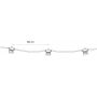 Girlanda zewnętrzna x15 W czarna 7872 Nowodvorski Lighting Festoon zdj.2