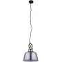 Lampa wisząca 1x25 W srebrna 8380 Nowodvorski Lighting Amalfi Smoked zdj.1