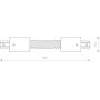 Łącznik x W biały 8384 Nowodvorski Lighting Profile Recessed zdj.2