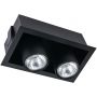 Lampa do zabudowy 2x35 W czarna 8940 Nowodvorski Lighting Eye Mod zdj.1