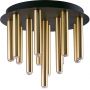 Lampa podsufitowa x10 W czarna-mosiądz 9054 Nowodvorski Lighting Stalactite zdj.1