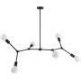 Lampa wisząca 6x25 W czarna 9138 Nowodvorski Lighting Twig zdj.1