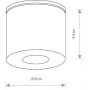 Lampa podsufitowa 1x35 W biała 9564 Nowodvorski Lighting Hexa zdj.2