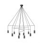 Lampa wisząca powyżej 6x10 W czarna 9680 Nowodvorski Lighting Imbria zdj.1