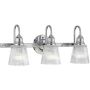 Kinkiet 3x3 W chrom-przezroczysty QNADDISON3BATH Quintiesse Addison zdj.1