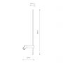 Kinkiet 2x10 W czarny 11426 Nowodvorski Lighting Easy LED Right zdj.2