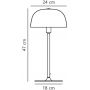 Lampa stołowa 1x40 W stal 2010225033 Nordlux Cera zdj.2