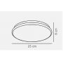Lampa podsufitowa 1x8 W biała 2015176101 Nordlux Montone zdj.2