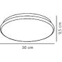 Lampa podsufitowa 1x10 W biała 2015196101 Nordlux Montone zdj.2