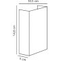 Kinkiet zewnętrzny 2x3.75 W miedź 2019041030 Nordlux Fold zdj.2