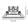 Lampa do zabudowy 1x6.1 W czarna 2110350103 Nordlux Alec zdj.2