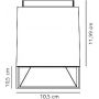 Lampa podsufitowa 1x50 W czarna 2110400103 Nordlux Ethan zdj.2