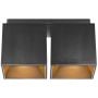 Lampa podsufitowa 2x50 W czarna 2110410103 Nordlux Ethan zdj.1