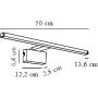 Kinkiet 1x8.9 W chrom 2110701033 Nordlux Marlee zdj.2