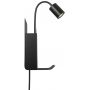 Lampka nocna 1x8 W czarna 2112551003 Nordlux Roomi zdj.3