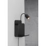 Lampka nocna 1x8 W czarna 2112551003 Nordlux Roomi zdj.5
