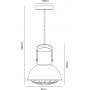 Lampa podsufitowa 3x60 W stal 2213033031 Nordlux Porter zdj.2