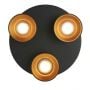 Lampa podsufitowa 3x10 W czarna 2310420103 Nordlux Pitcher zdj.4