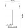 Lampa stołowa 3x10 W czarny 2312645003 Nordlux Clasi zdj.2