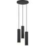 Lampa wisząca 3x15 W czarna 2410473003 Nordlux Tilo zdj.1