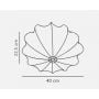 Lampa podsufitowa 1x40 W biała 2412206001 Nordlux Aeron zdj.2