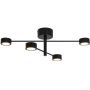 Lampa podsufitowa 4x16 W czarna 2412260103 Nordlux Clyde zdj.1